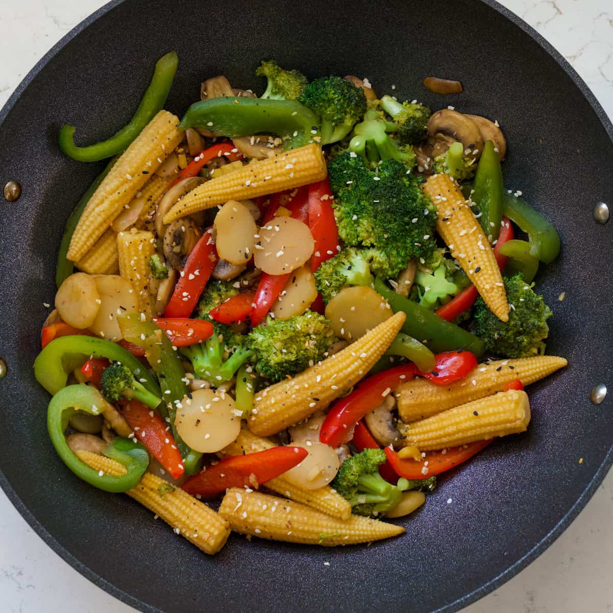 Stir-fried Babycorn
