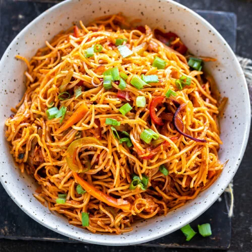Veg Sichuan Hakka Noodles